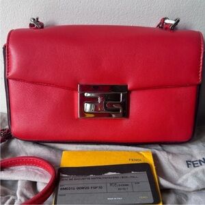 Fendi Baguette Red
